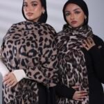 TIGER WINTER SHAWL(brown)