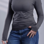 Basic Top Color Gray