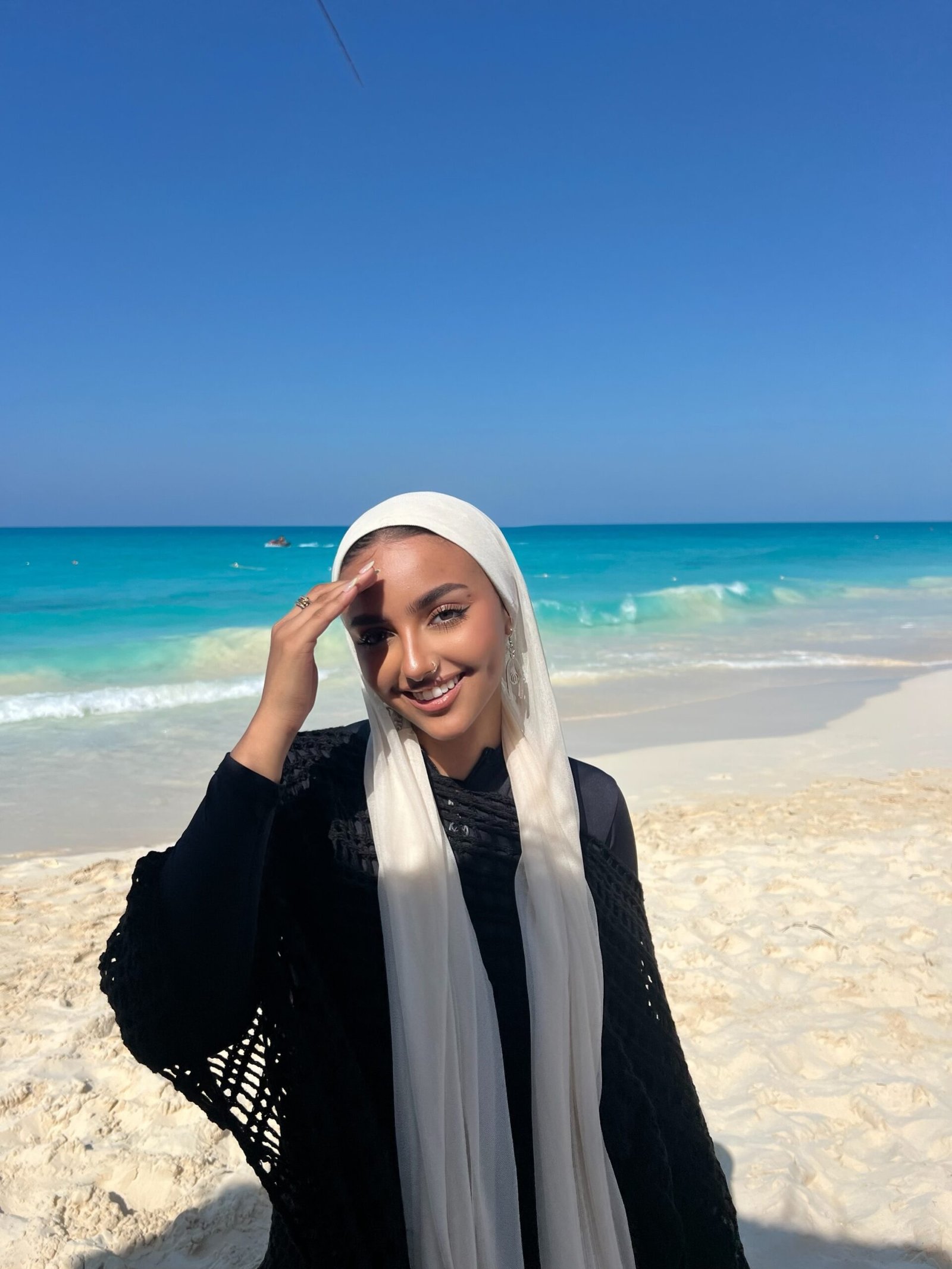 SWIMMING HIJAB ( light late)
