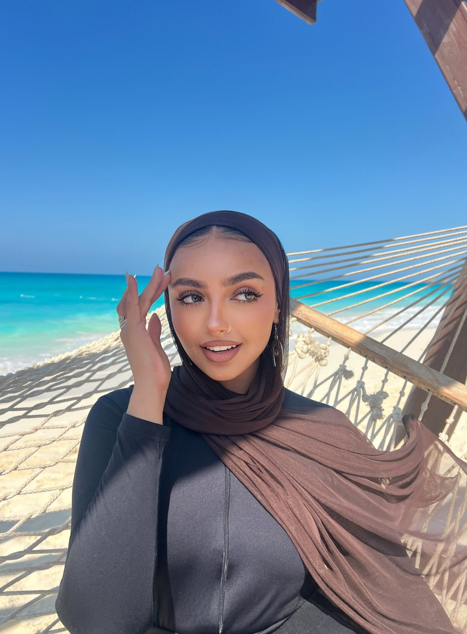 SWIMMING HIAJB ( brown )